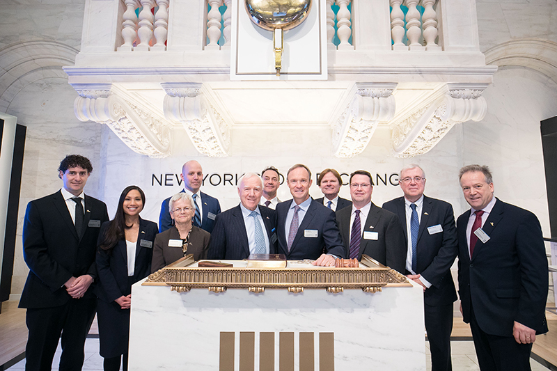Agnico Eagle Rings Out its 60th Year in Business at the New York Stock Exchange!